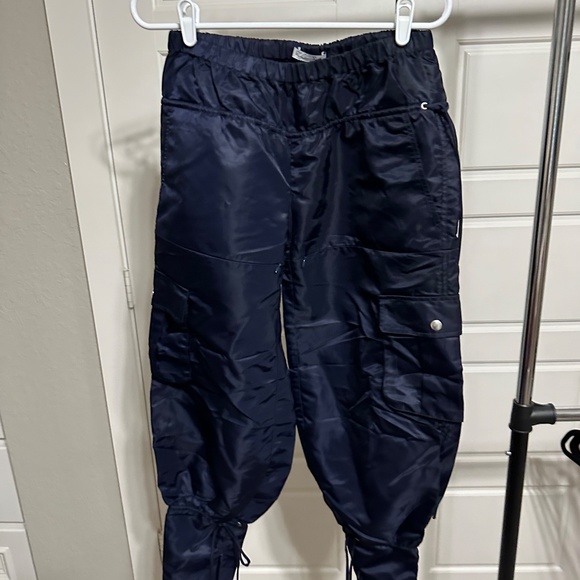 LaQuan Smith Pants - LaQuan Smith Low Rise Utility Pant